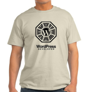 WordPress-developer-Dharma-T-Shirt