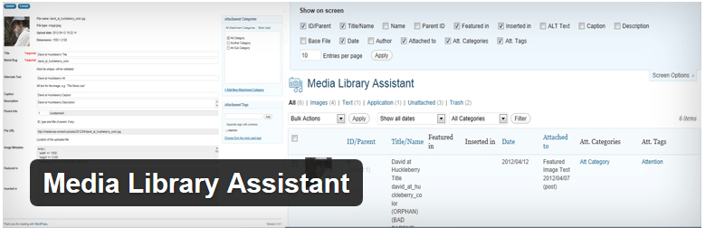 media library assistant