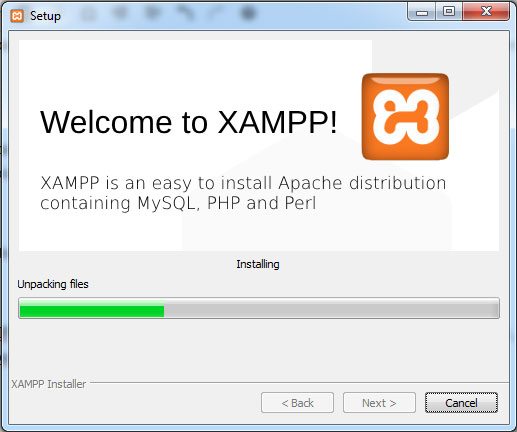 XAMPP-installation