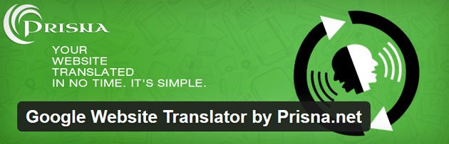 Google Website Translator WordPress translation plugin