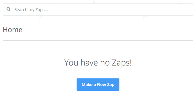 Create new Zap.
