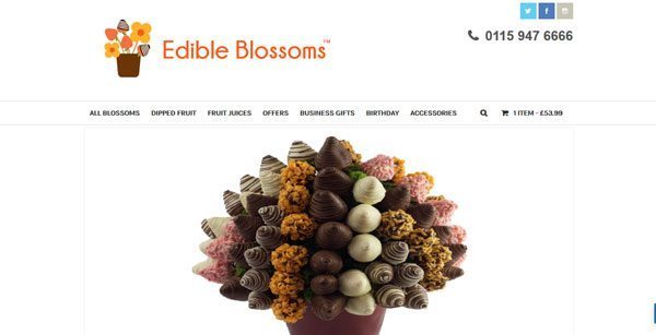 edible blossoms