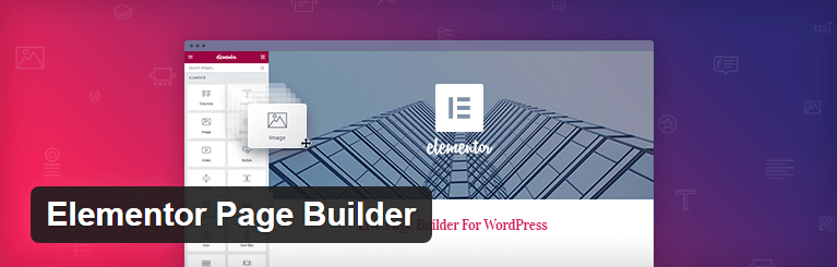 The Elementor Page Builder plugin.