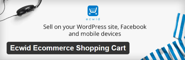 Ecwid ECommerce Shopping Cart