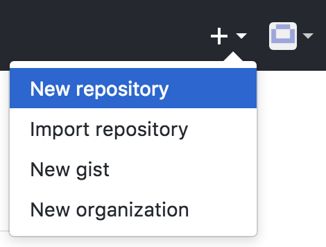 GitHub new repository