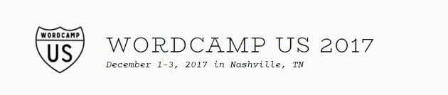 WordCamp US 2017.