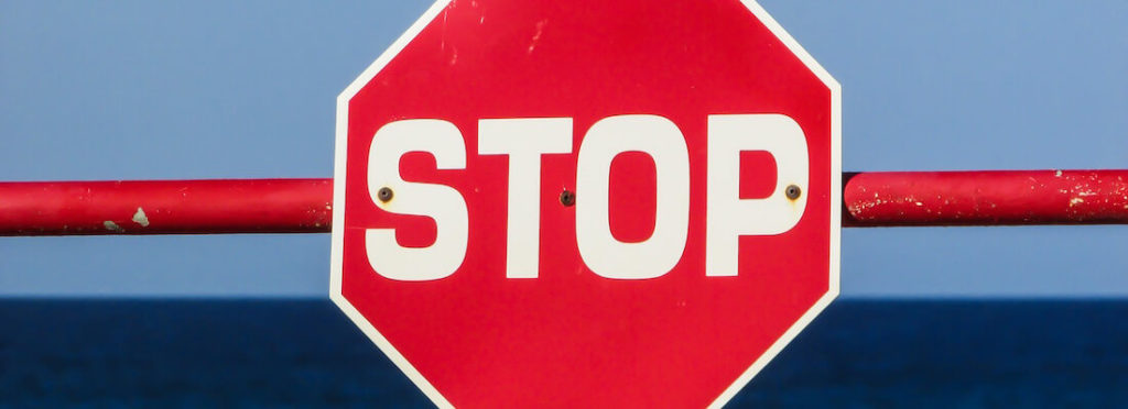 machine learning allows systems to understand images of stop signs like this