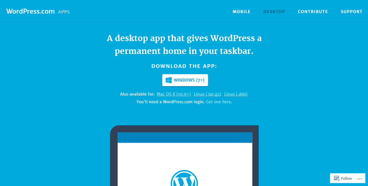 wordpress desktop app