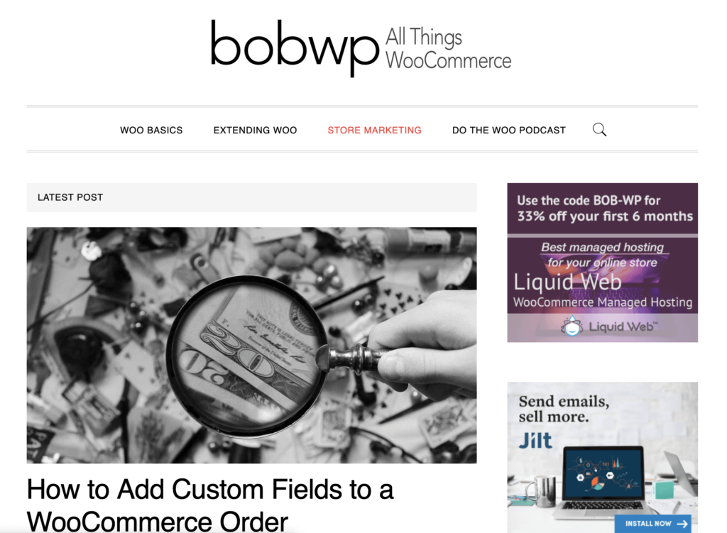 The BobWP blog.