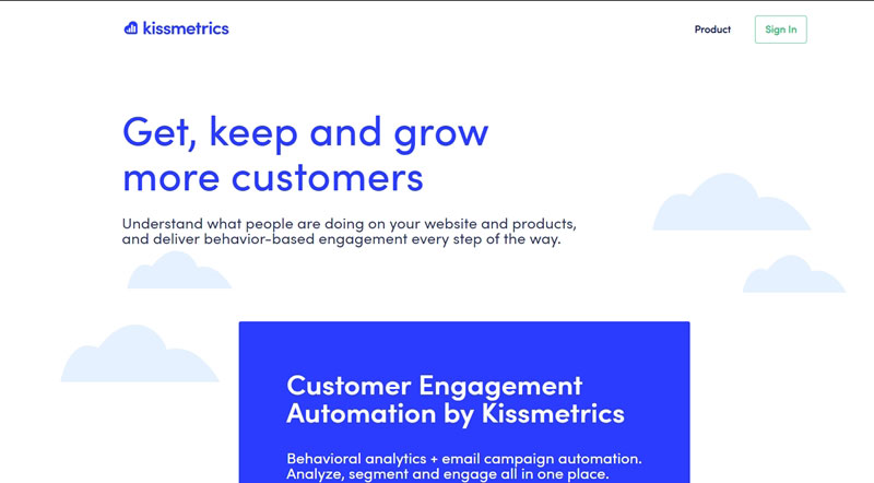 kissmetrics is a google analytics alternative