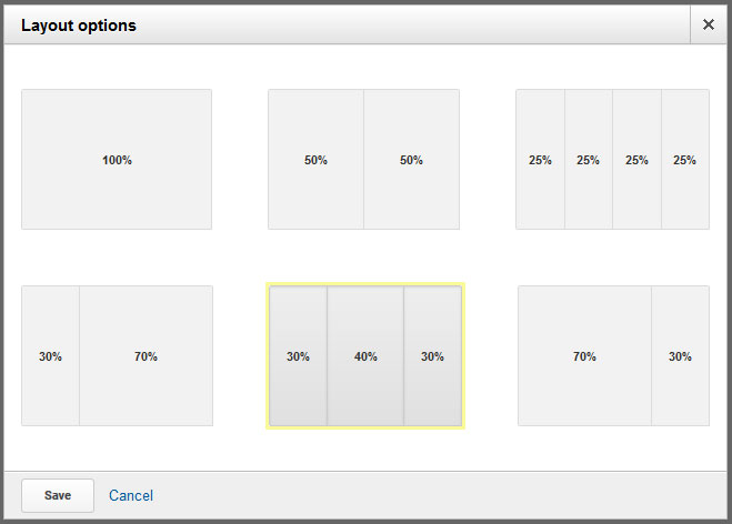 custom google analytics dashboards change layout