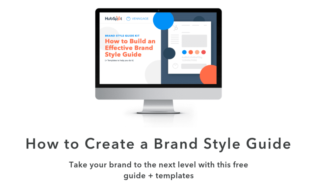Style guide templates on HubSpot.