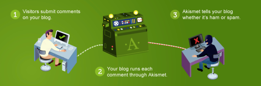 akismet is one of many wordpress maintenance tools