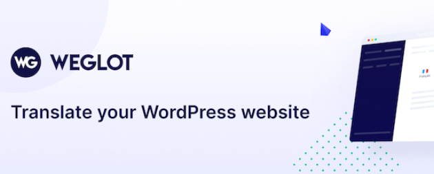 The Weglot Translate WordPress plugin.