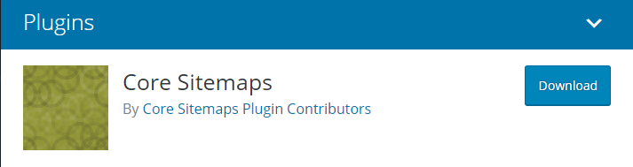 The Core Sitemaps plugin.