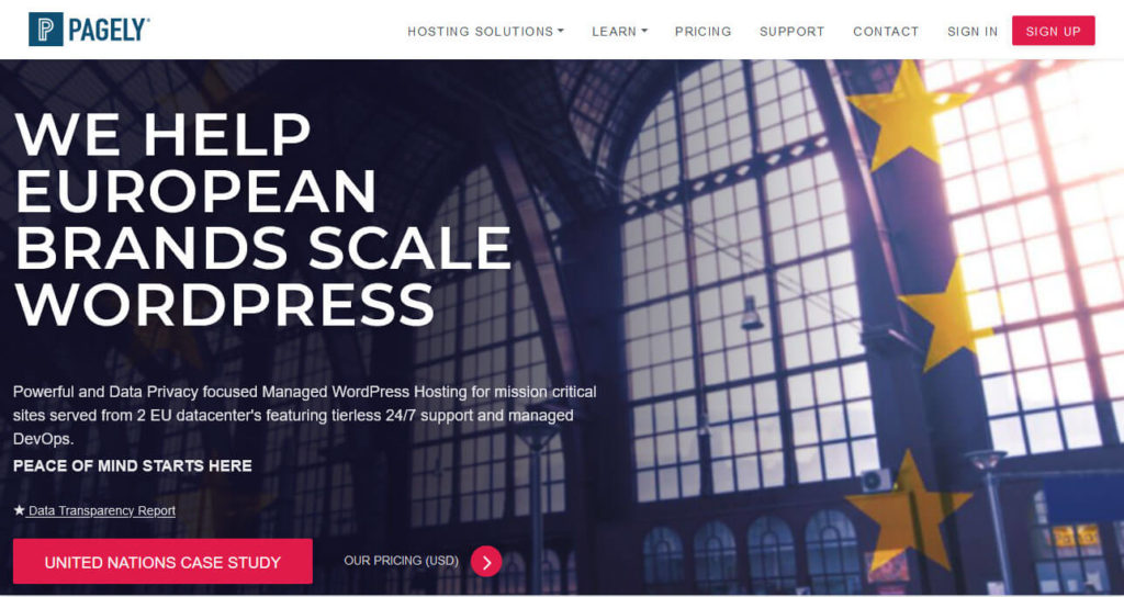 pagely for headless wordpress hosting