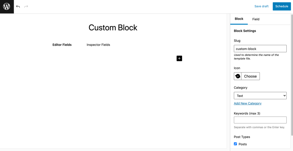 The Genesis custom Gutenberg block plugin,