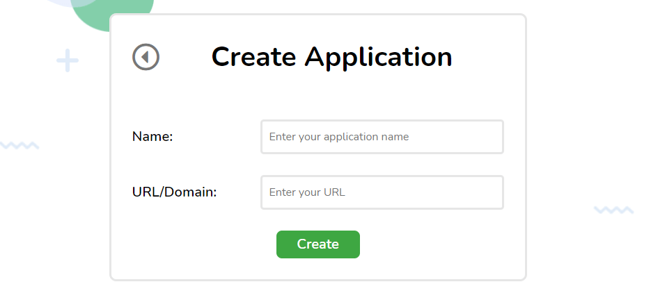 Creating an application.