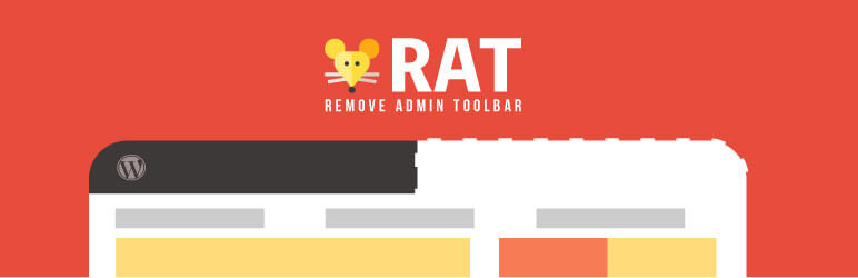 remove admin toolbar plugin