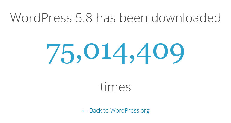 wordpress number of downloads