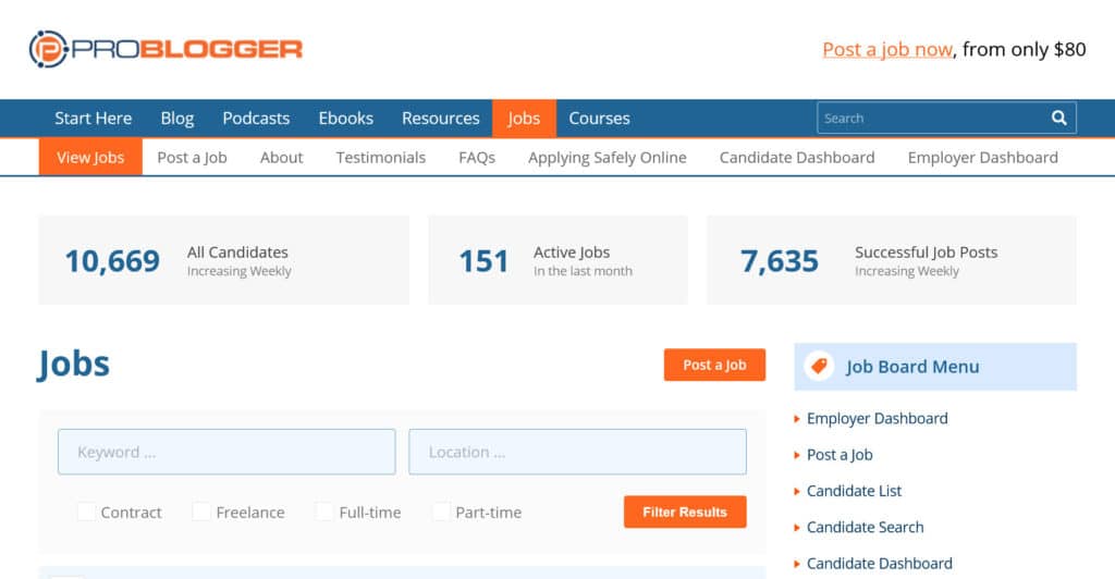 problogger job board