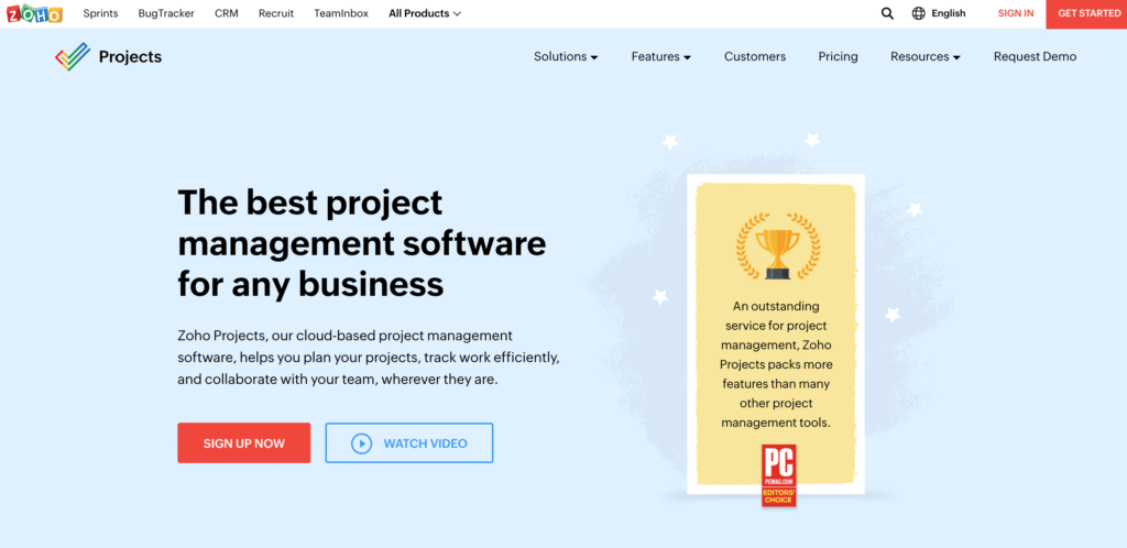 Zoho Projects