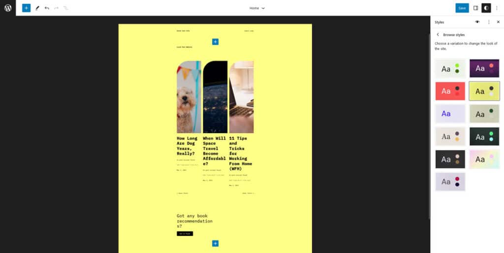 twenty twenty three canary style variation