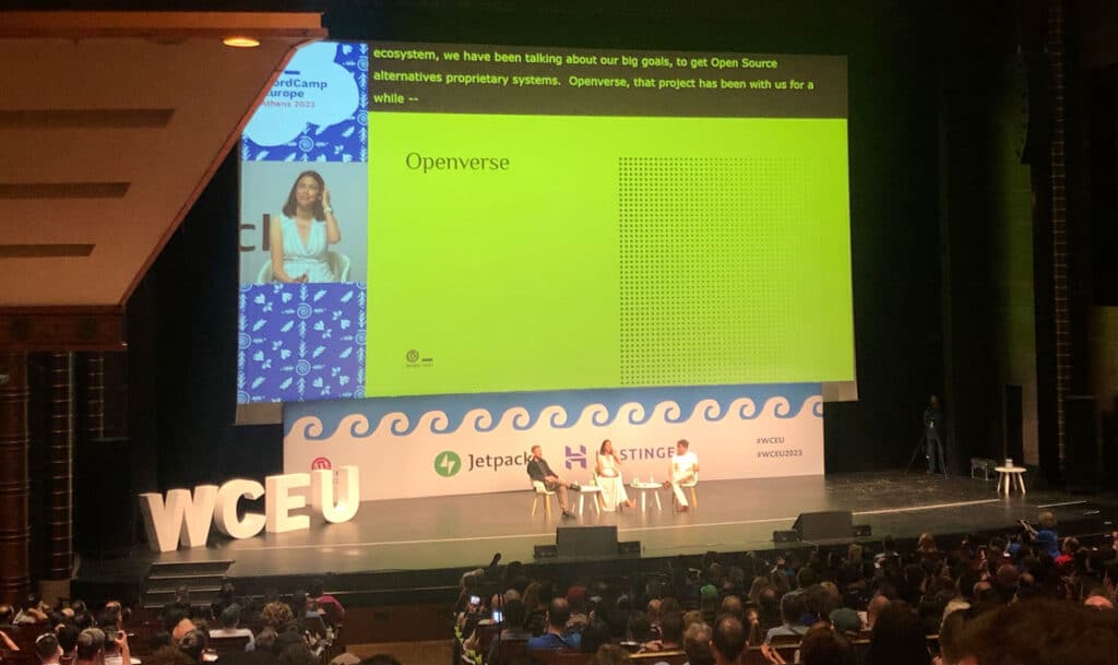 wordcamp europe 2023 keynote