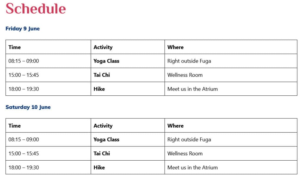 wordcamp europe 2023 wellness track schedule